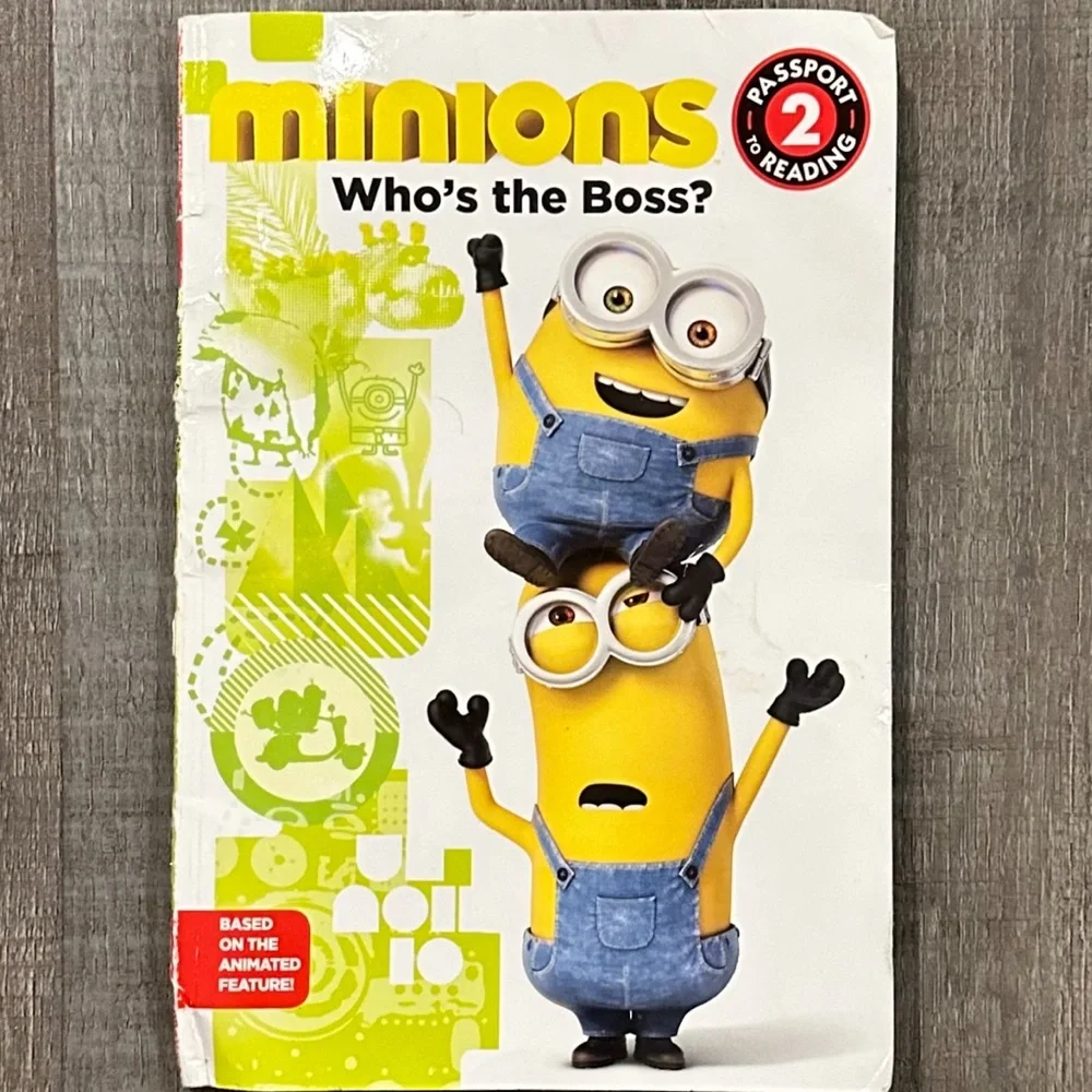 💞 Minions Who’s The Boss Passport To Reading Step 2 Children’s Book